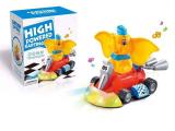 Brinquedo Infantil Boneco Elefante Carrinho