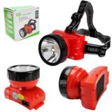 Lanterna De Cabeça 12 Leds Recarregável Dp 722b
