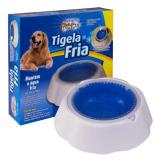 Bebedouro Tigela Fria Gel Pet Para Cães E Gatos
