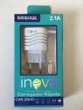 Carregador Inteligente INOVA 2.1A max